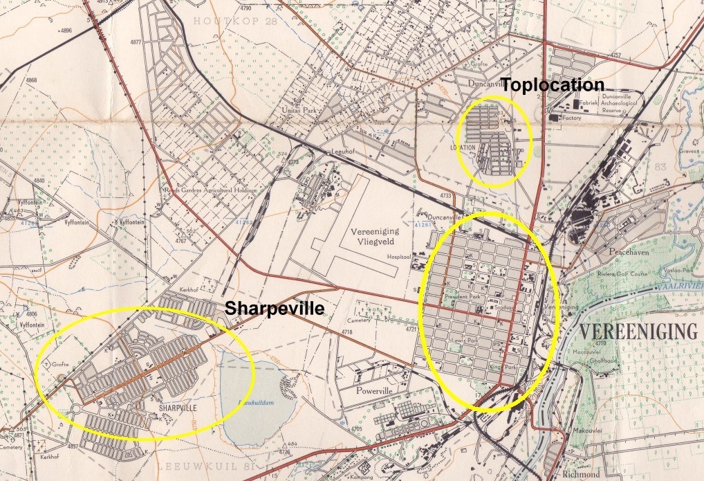 Sharpeville toplocation